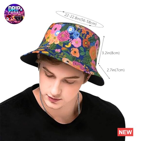 Polyester Bucket Hat Packable Sun Protection Unisex Summer main image 7